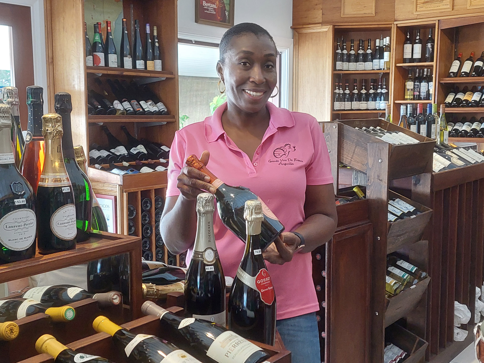 Cellar in Anguilla - Les Grands Vins de France